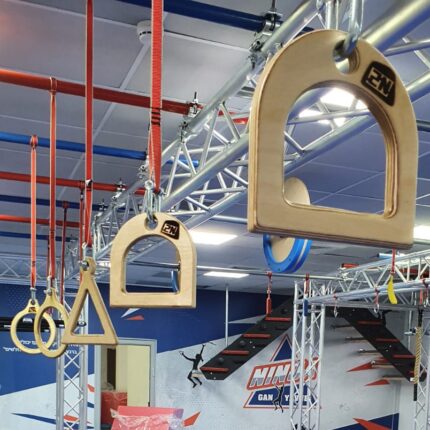 סט מסלול נינג'ה מעץ